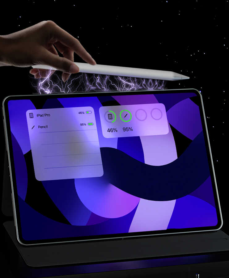 Wiwu Pencil W Dokunmatik Kalem Palm-Rejection Eğim Özellikli Çizim Kalemi - 7