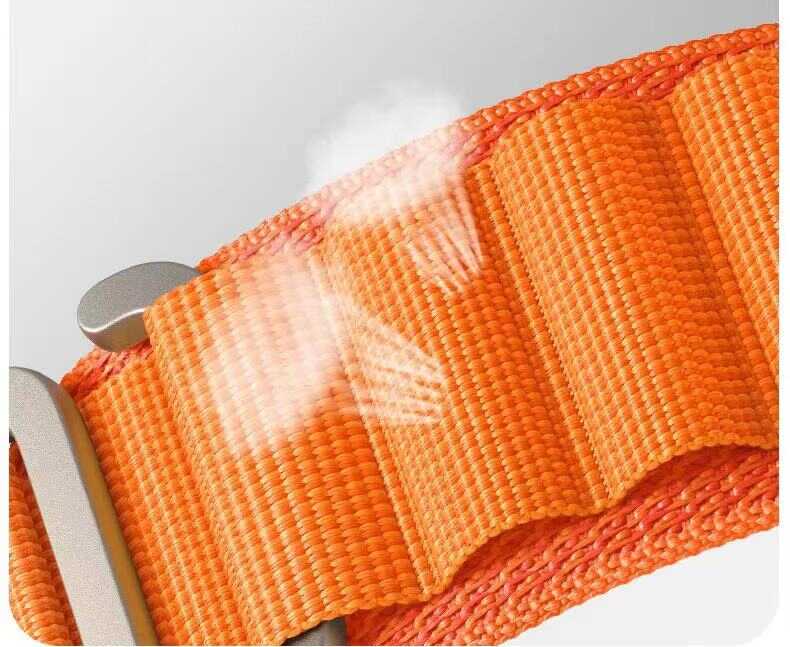 Apple Watch 7 41mm Uyumlu Zore KRD-74 Hasır Kordon - 9