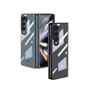 Samsung Galaxy Z Fold 4 Uyumlu Kılıf Zore Full Camlı Kıpta Kapak - 5