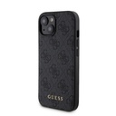 Apple iPhone 15 Uyumlu Kılıf Guess Orjinal Lisanslı Magsafe Şarj Özellikli Yazı Logolu 4G Desenli Kapak + Powerbank 5000mAh 2in1 Set