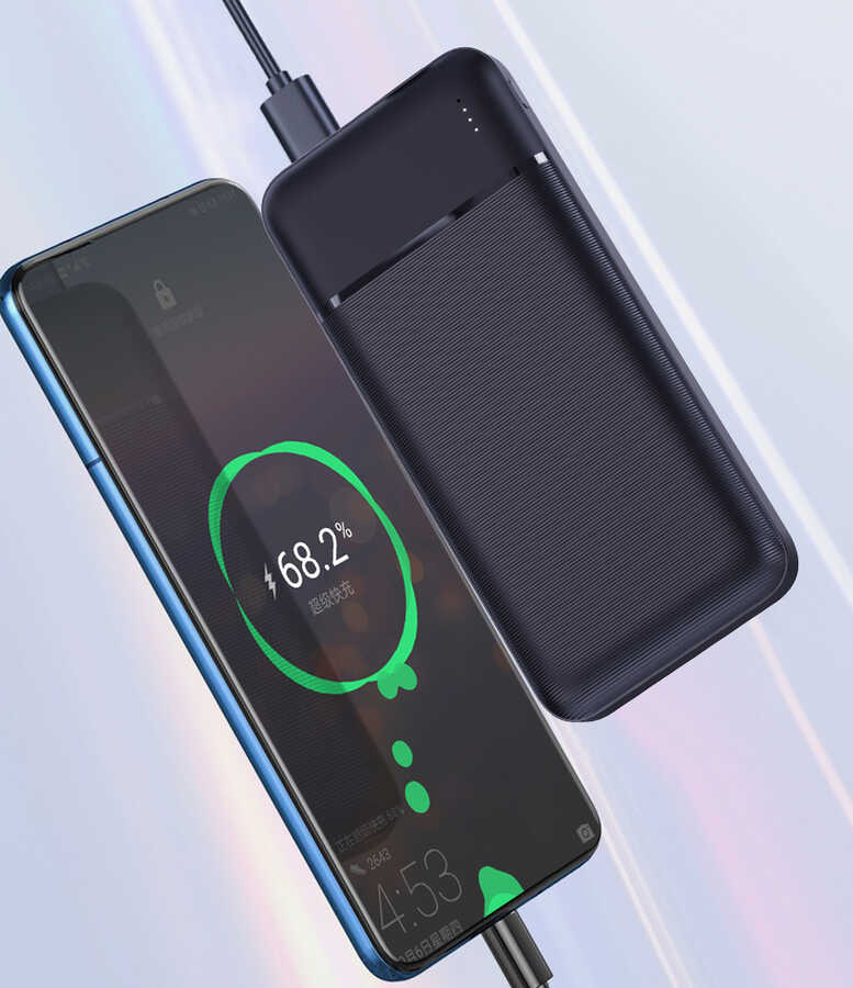 Wiwu JC-19 PD Hızlı Şarj Özellikli Şarj Göstergeli Powerbank 20W 10000mAh - 5