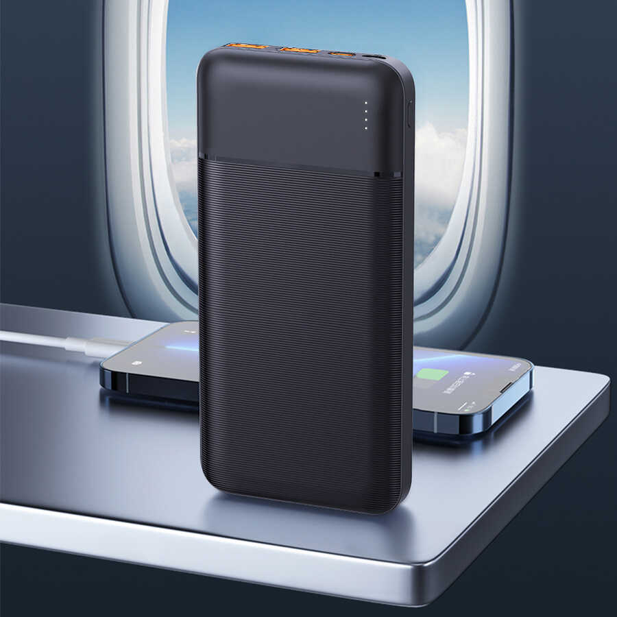 Wiwu JC-19 PD Hızlı Şarj Özellikli Şarj Göstergeli Powerbank 20W 10000mAh - 10