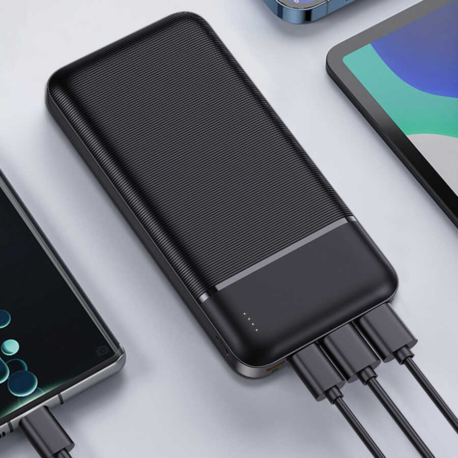 Wiwu JC-19 PD Hızlı Şarj Özellikli Şarj Göstergeli Powerbank 20W 10000mAh - 12