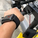 Apple Watch Ultra 49mm Uyumlu Kordon KRD-03 Hasır Strap Kayış - 3