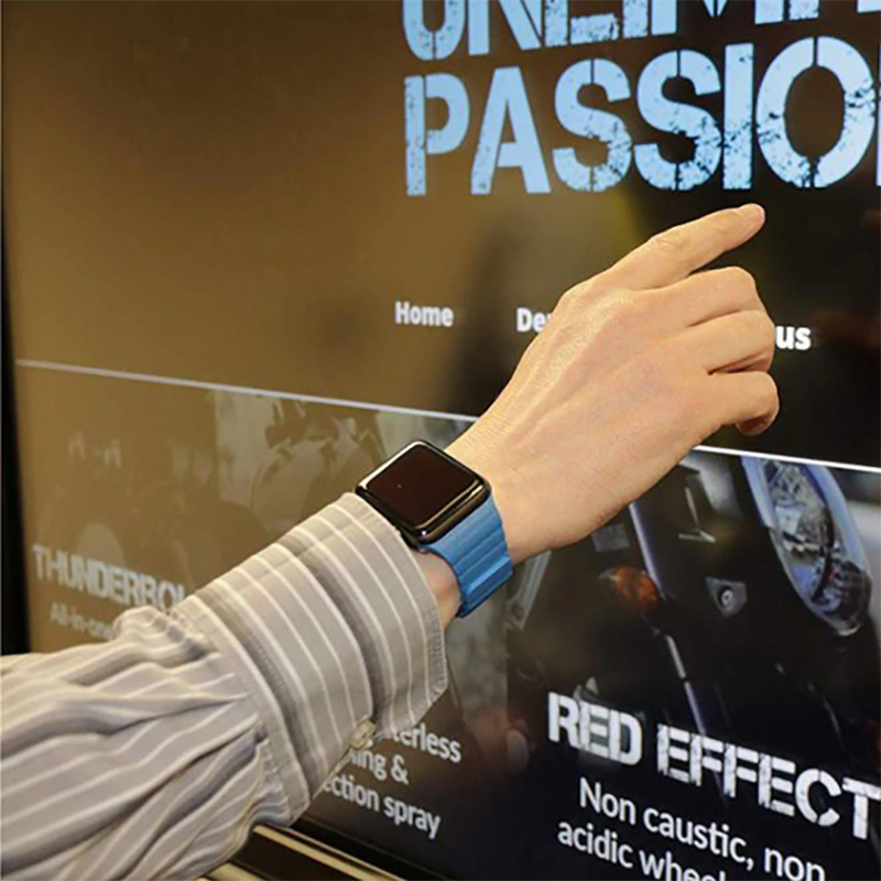 Apple Watch Ultra 49mm Uyumlu Kordon KRD-09 Deri Lop Strap Kayış - 6