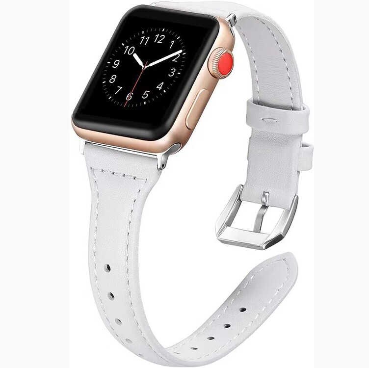 ​​​Apple Watch Ultra 49mm Uyumlu Kordon KRD-28 Deri Strap Kayış - 5