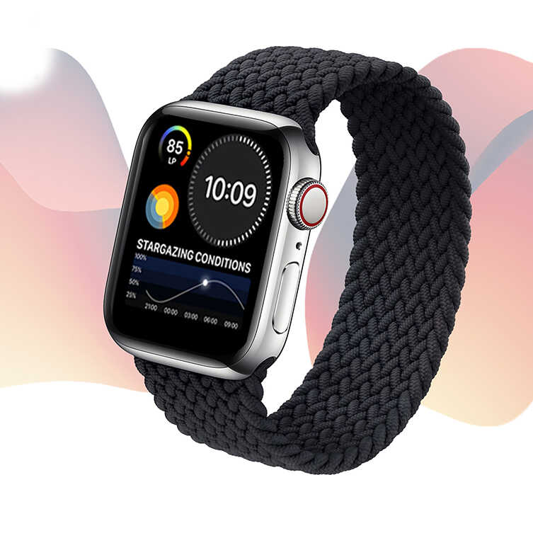 Apple Watch Ultra 49mm Uyumlu Kordon KRD-32 Medium Strap Kayış - 6