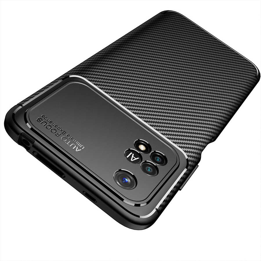 Xiaomi Poco M4 Pro 4G Uyumlu Kılıf Zore Negro Silikon Kapak - 1