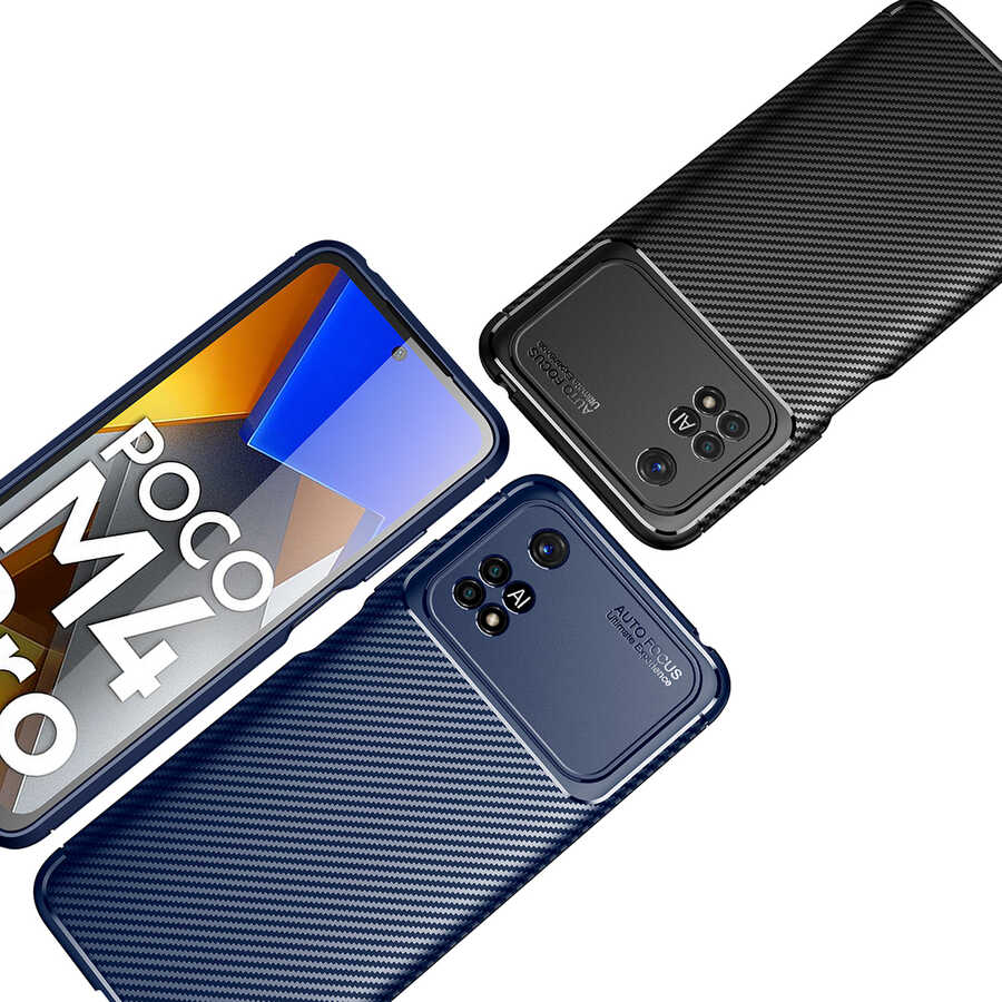 Xiaomi Poco M4 Pro 4G Uyumlu Kılıf Zore Negro Silikon Kapak - 5