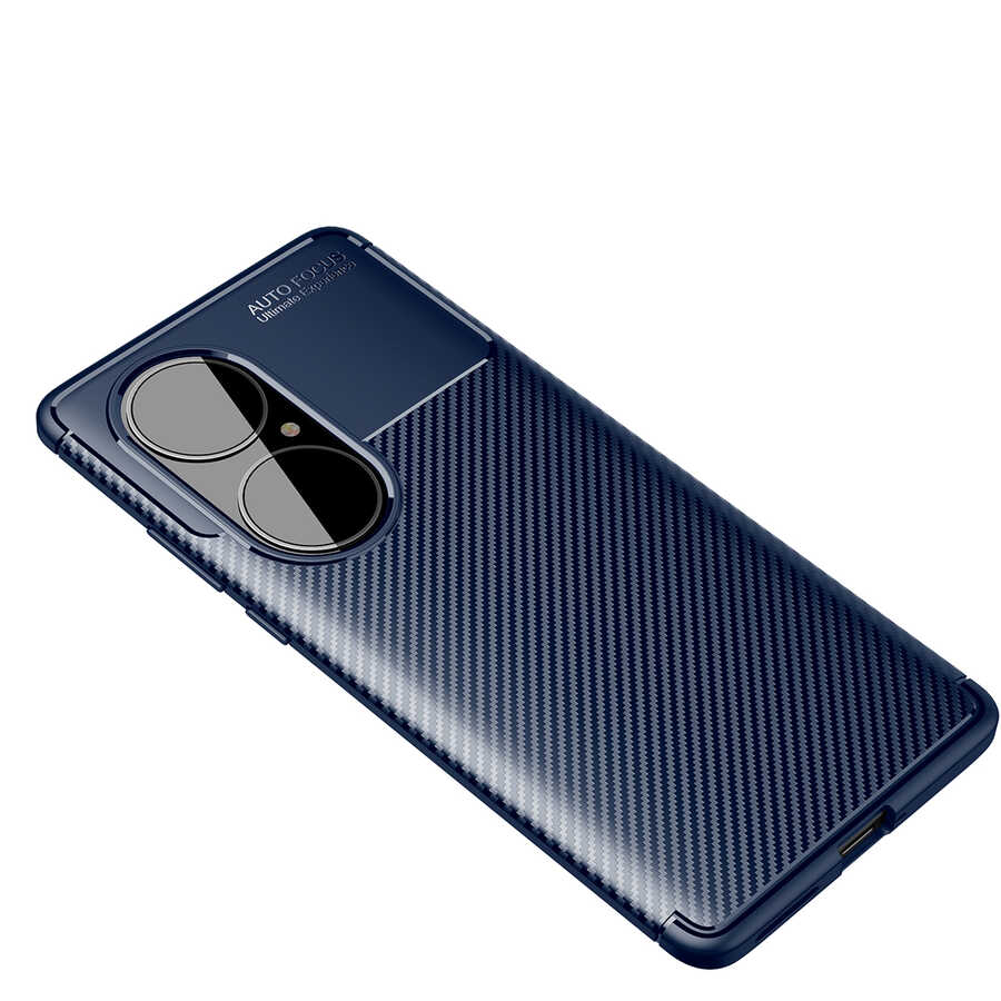 Huawei P50 Pro Uyumlu Kılıf Zore Negro Silikon Kapak - 9