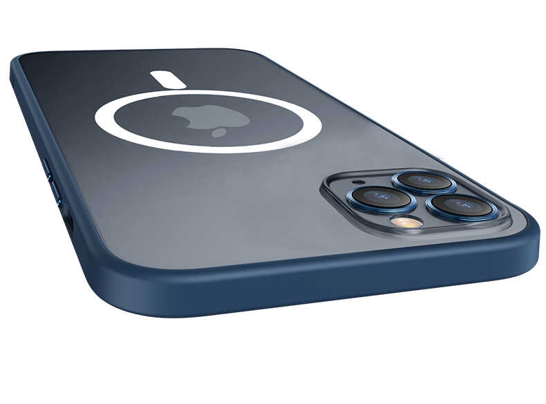 Apple iPhone 12 Uyumlu Kılıf Zore Mokka Wireless Kapak - 6
