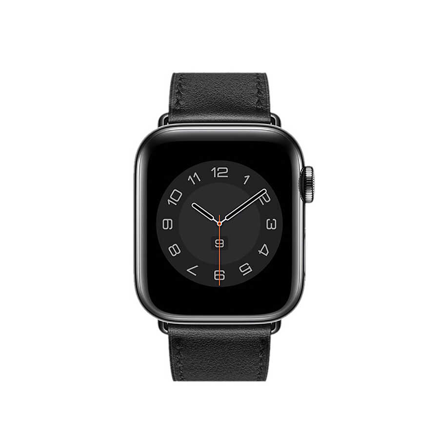 Apple Watch Ultra 49mm Uyumlu Kordon Wiwu Attleage Watchband Hakiki Deri Strap Kayış - 1