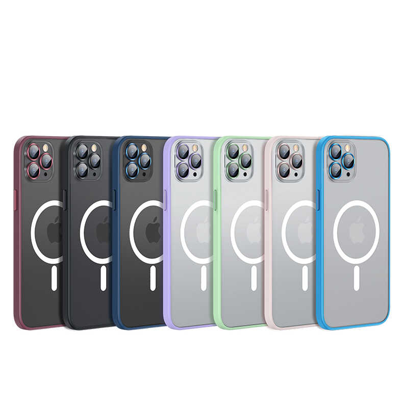 Apple iPhone 13 Pro Max Uyumlu Kılıf Zore Mokka Wireless Kapak - 10