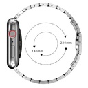 ​​​Apple Watch Ultra 49mm Uyumlu Kordon KRD-63 Metal Strap Kayış - 6