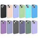 Apple iPhone 14 Uyumlu Kılıf Sıvı Teknolojili Silinebilir Sert Zore Kivi Kapak - 1