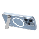 Apple iPhone 14 Pro Uyumlu Kılıf Standlı Magsafe Wireless Şarj Özellikli Wiwu Aurora Serisi Kapak - 16