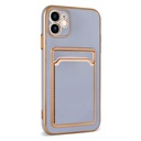 Apple iPhone 11 Uyumlu Kılıf Zore Bark Kartlıklı Kapak - 4