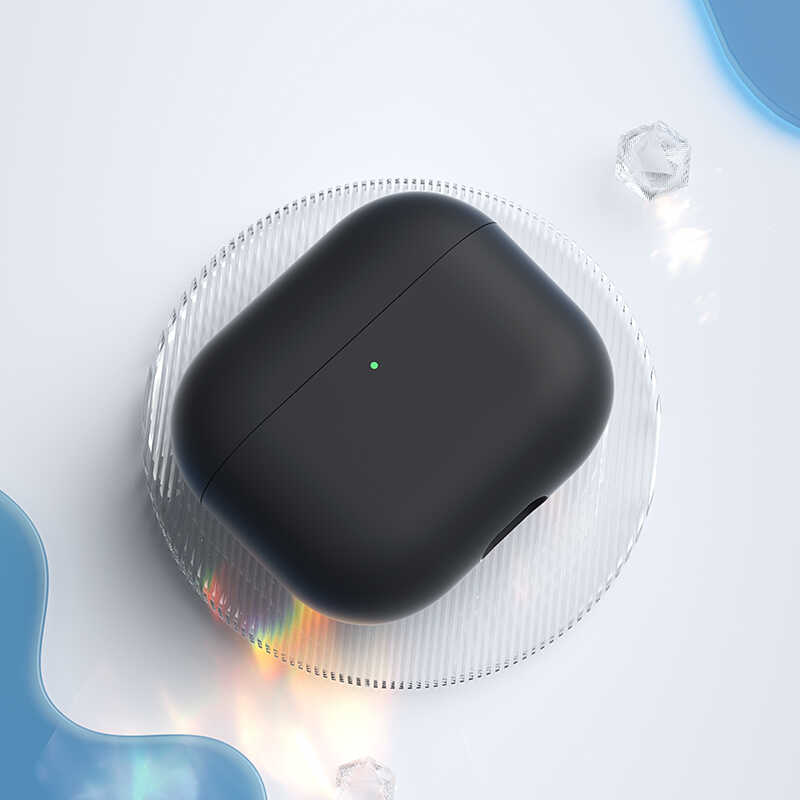 Apple Airpods Uyumlu 3 Kılıf Benks Liquid Silikon PC Kapak - 6