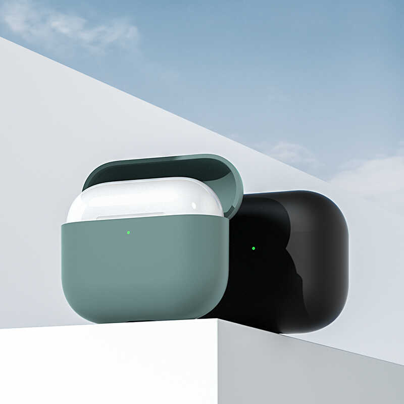 Apple Airpods Uyumlu 3 Kılıf Benks Liquid Silikon PC Kapak - 7