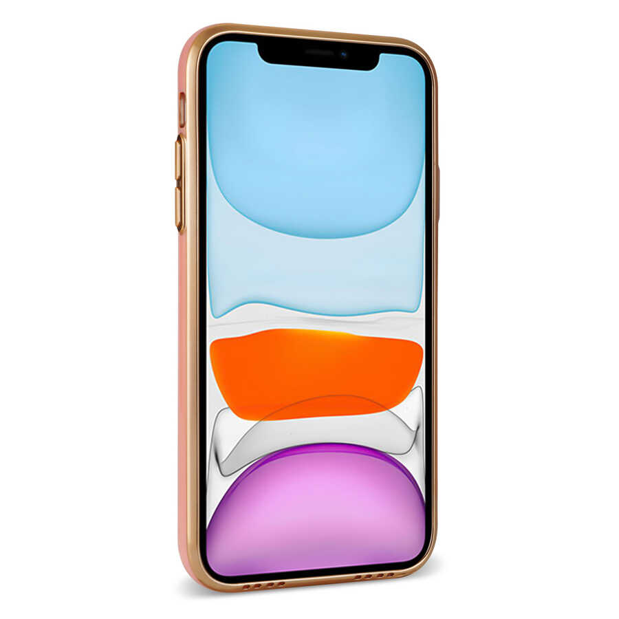 Apple iPhone 12 Uyumlu Kılıf Zore Bark Kartlıklı Kapak - 7