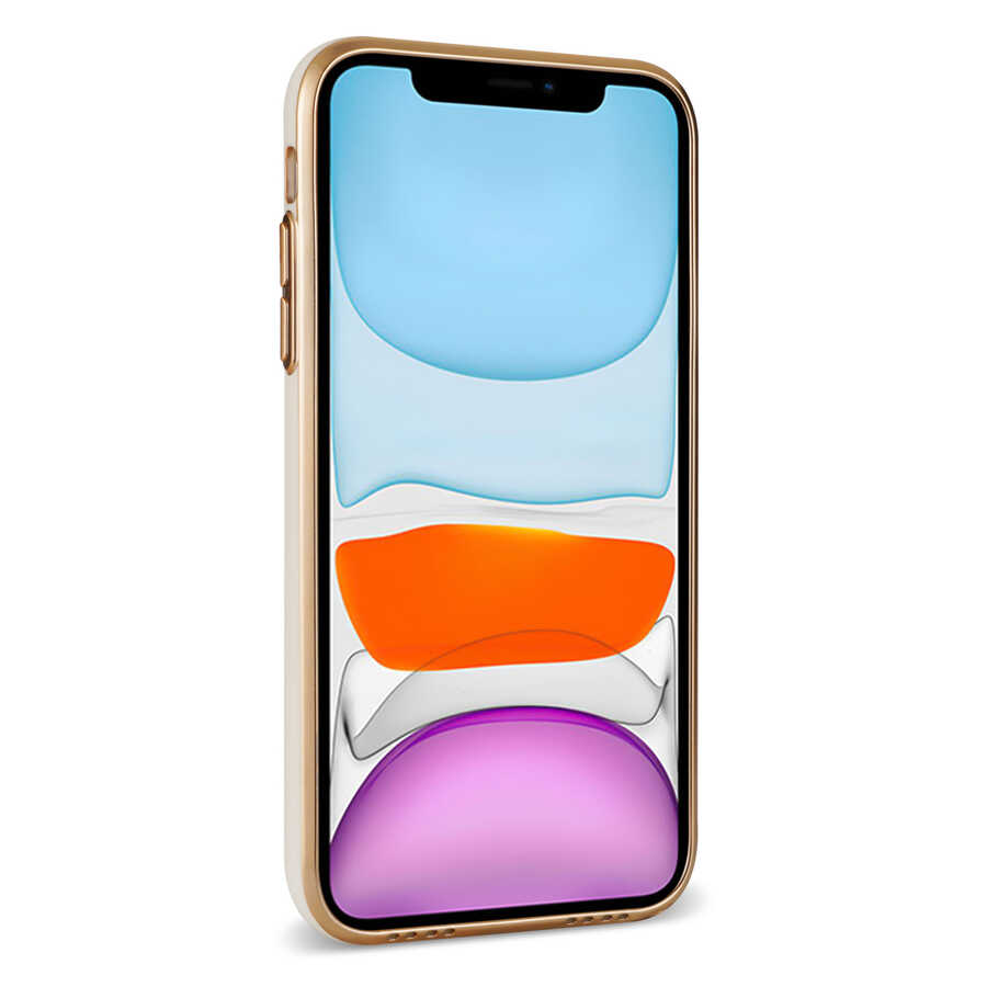 Apple iPhone 12 Uyumlu Kılıf Zore Bark Kartlıklı Kapak - 8