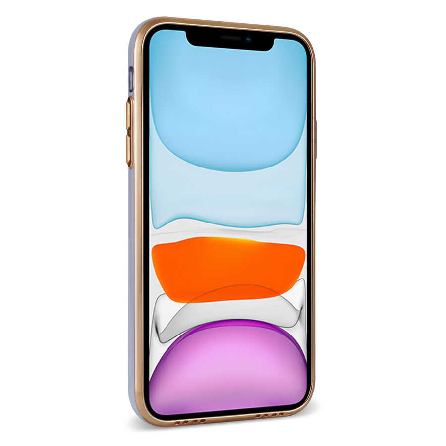 Apple iPhone 12 Uyumlu Kılıf Zore Bark Kartlıklı Kapak - 9