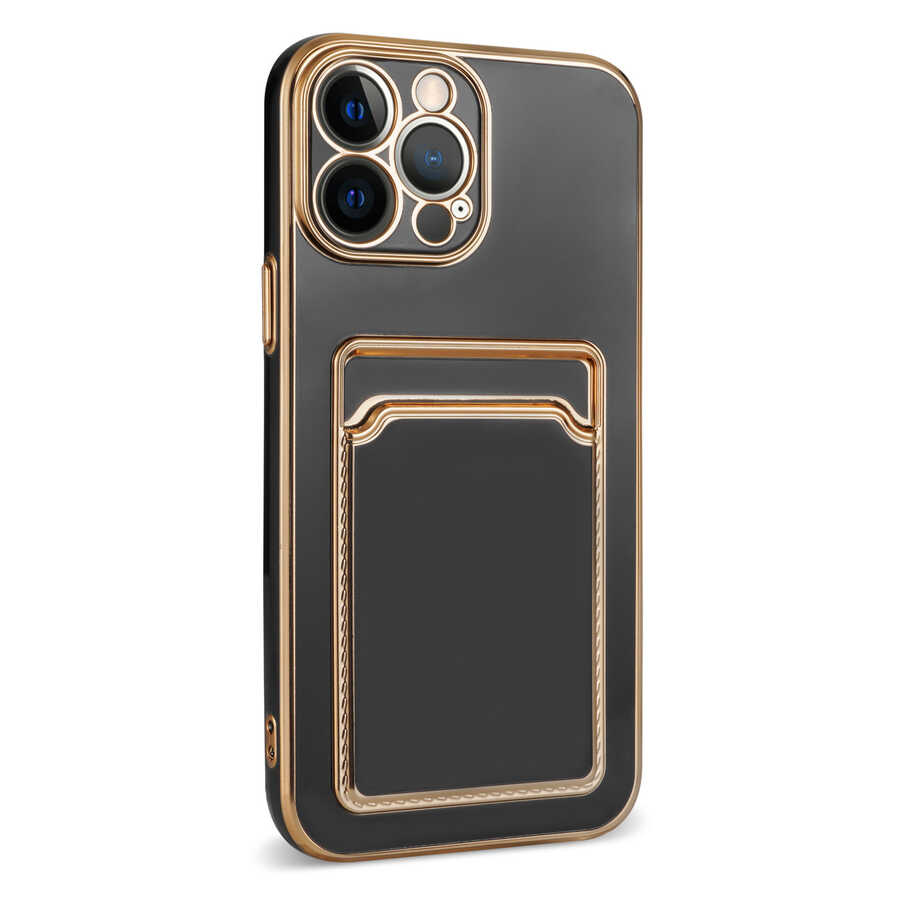 Apple iPhone 12 Pro Uyumlu Kılıf Zore Bark Kartlıklı Kapak - 3