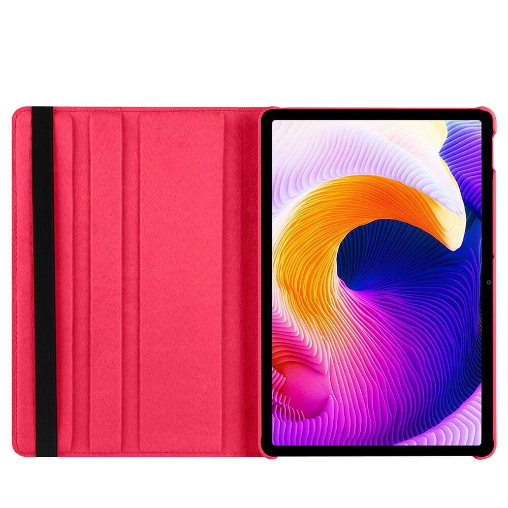 Xiaomi Redmi Pad SE Uyumlu Zore Dönebilen Standlı Kılıf - 18