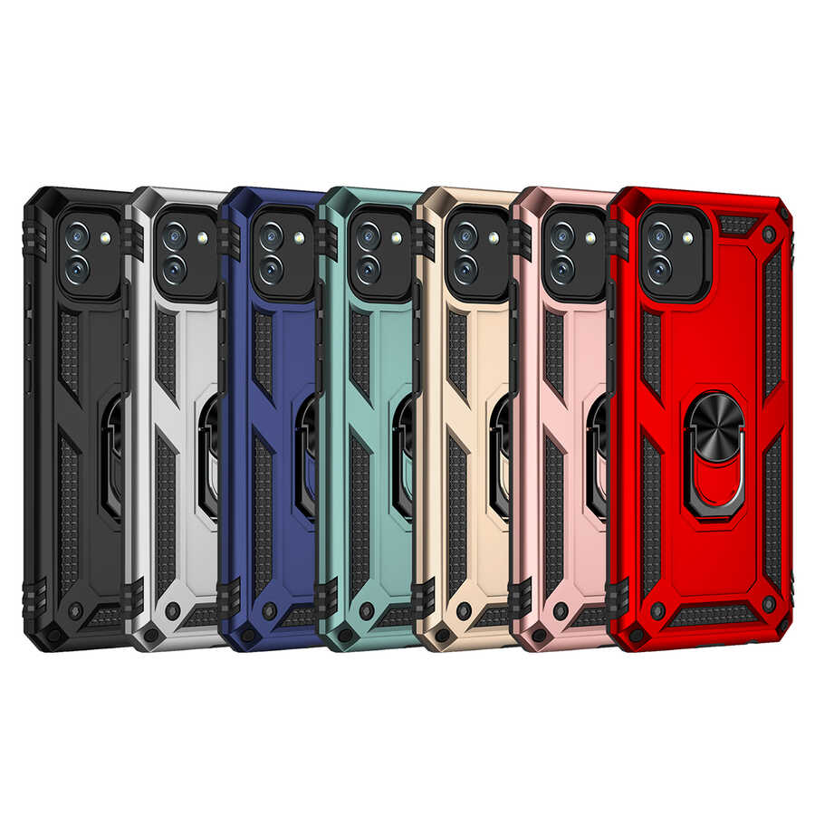 Samsung Galaxy A03 Uyumlu Kılıf Zore Vega Kapak - 8