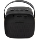 Guess Orjinal Lisanslı Askılı PU Deri Yazı Logolu 5W Bluetooth Speaker