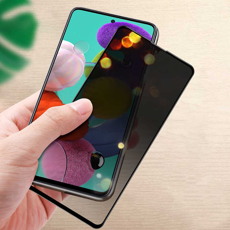 Xiaomi Poco M5S Uyumlu Zore New 5D Privacy Temperli Ekran Koruyucu