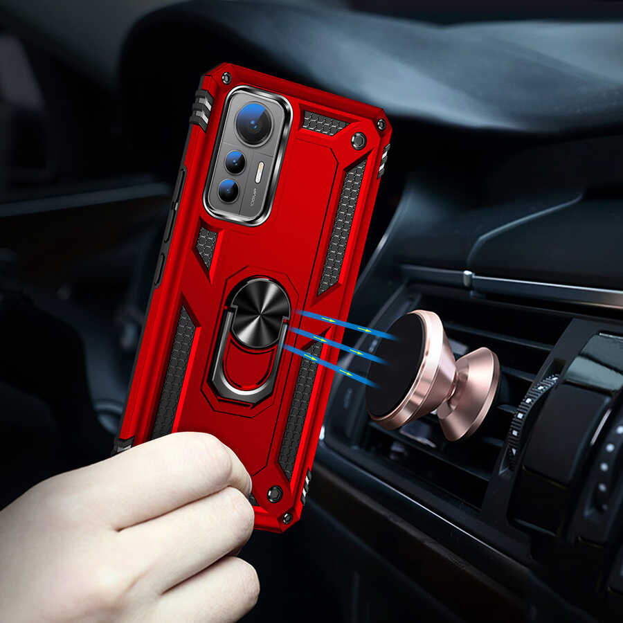 Xiaomi Mi 12 Lite Uyumlu Kılıf Zore Vega Kapak - 6