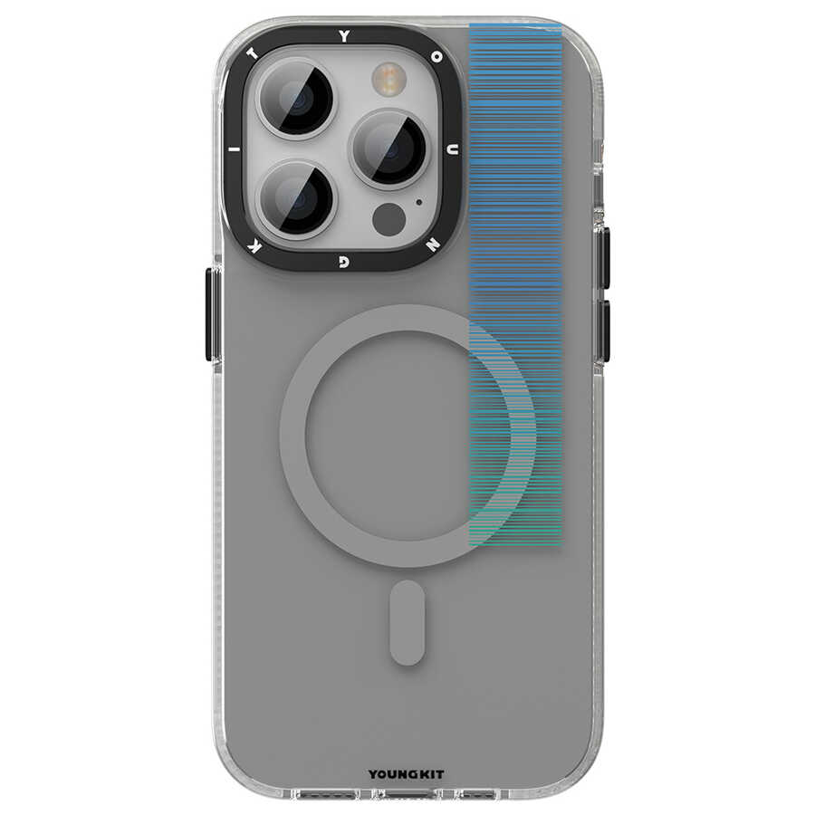 Apple iPhone 14 Pro Uyumlu Kılıf Magsafe Şarj Özellikli Youngkit Pure Serisi Kapak - 1