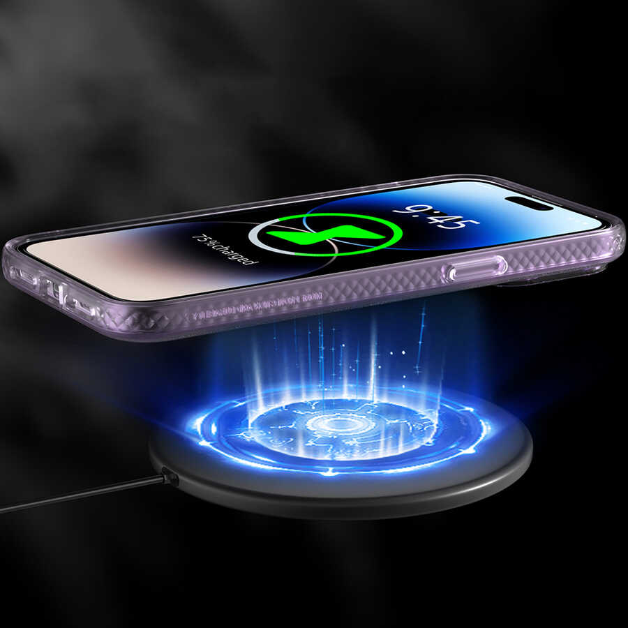 Apple iPhone 14 Uyumlu Kılıf Magsafe Şarj Özellikli Youngkit Rock Serisi Kapak - 4