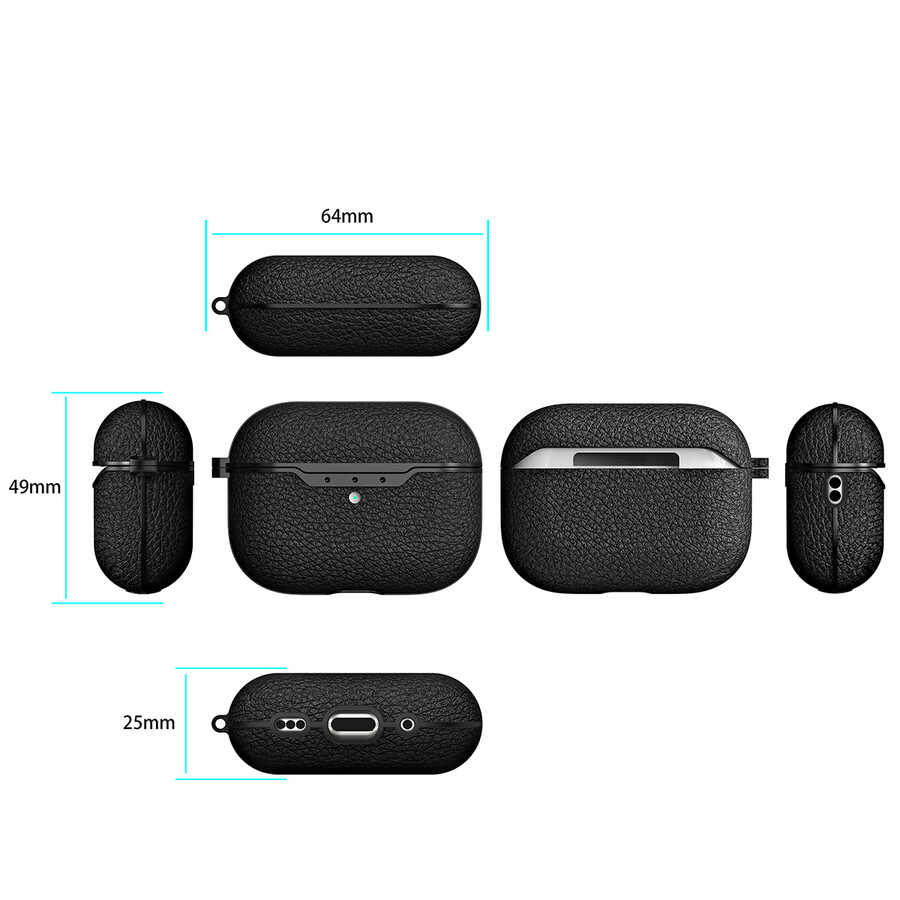 Apple Airpods Pro 2 Uyumlu Kılıf Zore Airbag 03 Silikon - 6