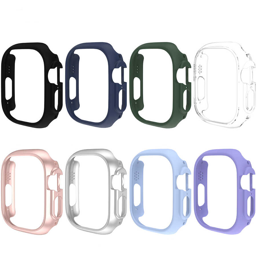 Apple Watch Ultra 49mm Uyumlu Sert PC Kasa Koruyucu Zore Watch Gard 18 - 1