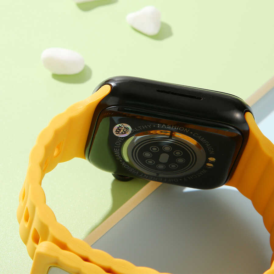 Apple Watch 40mm Uyumlu Zore KRD-73 Silikon Kordon - 4