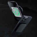 Apple iPhone 13 Pro Uyumlu Kılıf Magsafe Özellikli Karbon Fiber Benks Essential Kevlar Kapak - 2