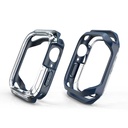 Apple Watch 7 41mm Uyumlu Zore Watch Gard 08 Sert PC + Silikon Koruyucu - 1