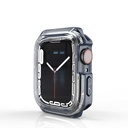 Apple Watch 7 41mm Uyumlu Zore Watch Gard 08 Sert PC + Silikon Koruyucu - 3