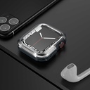 Apple Watch 7 41mm Uyumlu Zore Watch Gard 08 Sert PC + Silikon Koruyucu - 8