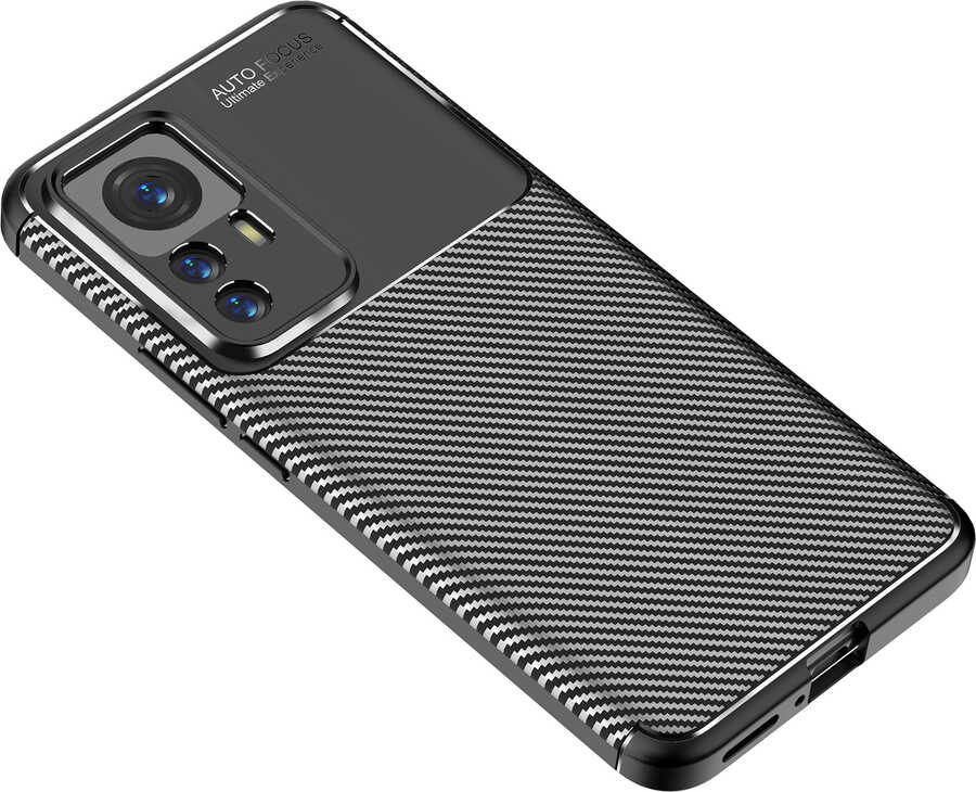 Xiaomi Mi 12T Pro Uyumlu Kılıf Zore Negro Silikon Kapak - 5