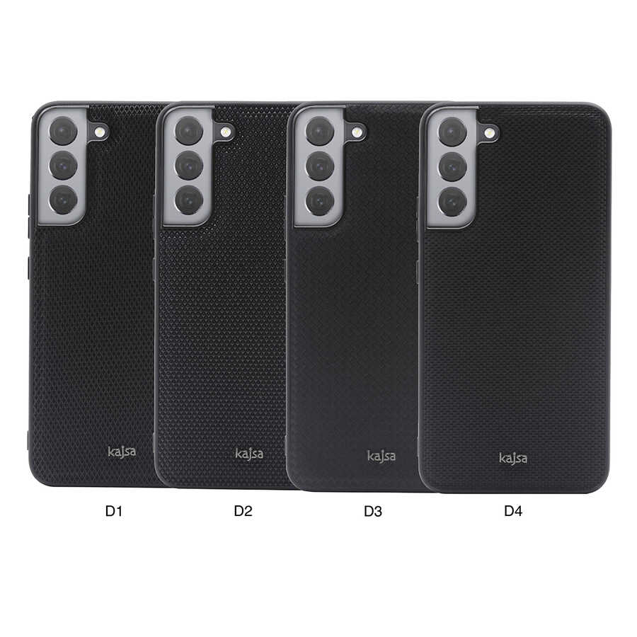 Samsung Galaxy S22 Uyumlu Kılıf Kajsa Preppie Serisi Dark Kapak - 5