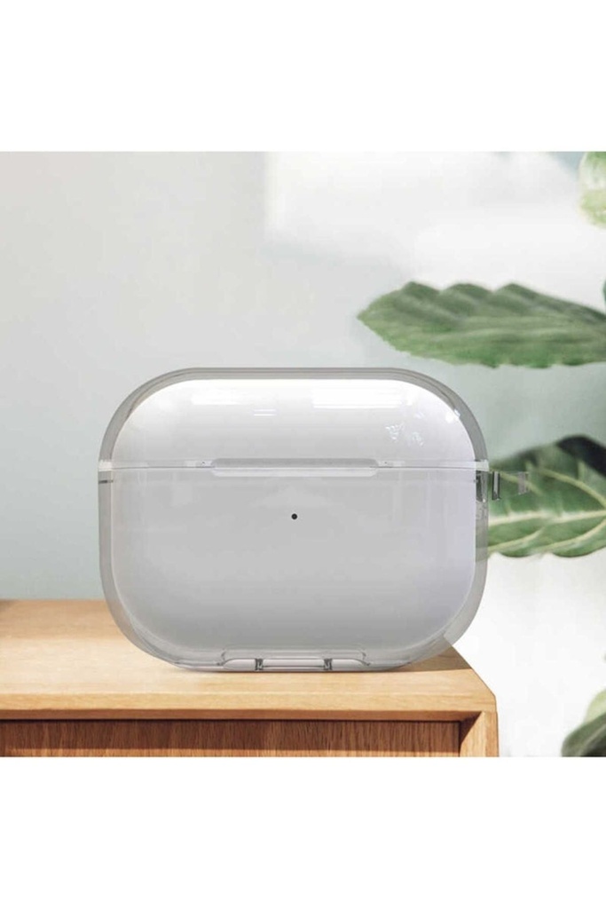 Apple Airpods Pro 2 Uyumlu Kılıf Şeffaf Kristal Silikon Zore Airbag 14 Kılıf