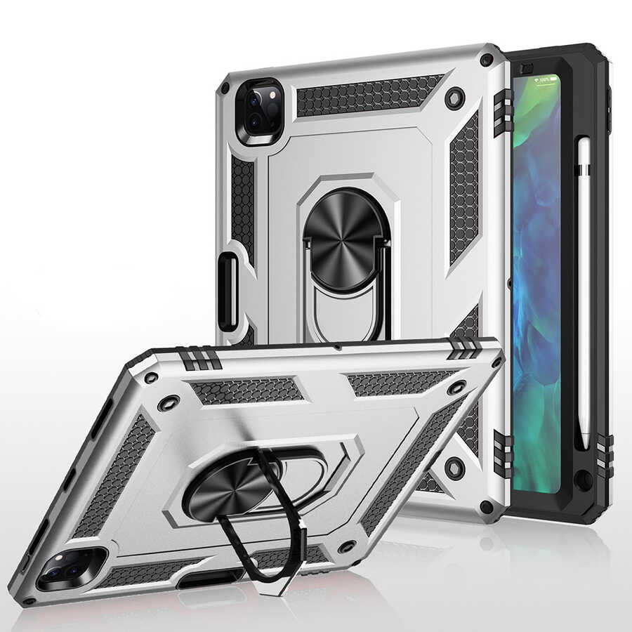 Apple iPad Pro 11 2021 Uyumlu (3.Nesil) Kılıf Zore Tablet Vega Kapak - 5