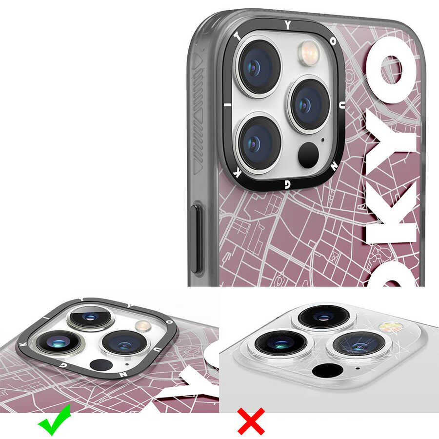 Apple iPhone 13 Pro Uyumlu Kılıf YoungKit World Trip Serisi Kapak - 6