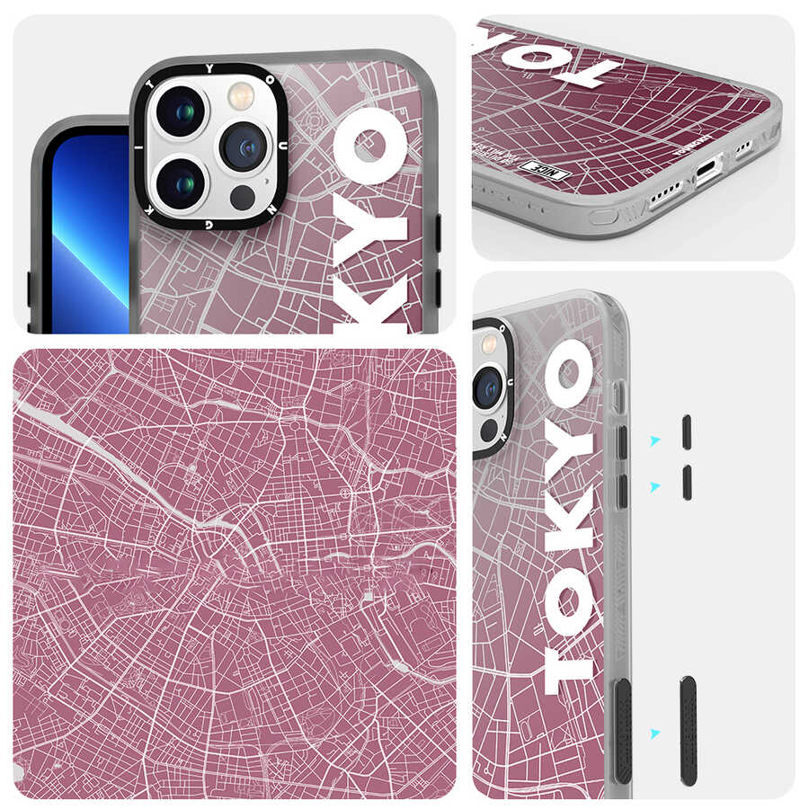 Apple iPhone 13 Pro Uyumlu Kılıf YoungKit World Trip Serisi Kapak - 10