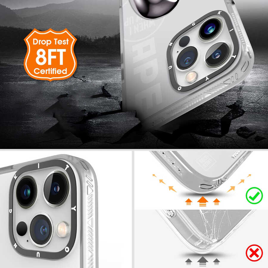 Apple iPhone 13 Pro Uyumlu Kılıf YoungKit Klasik Serisi Kapak - 8
