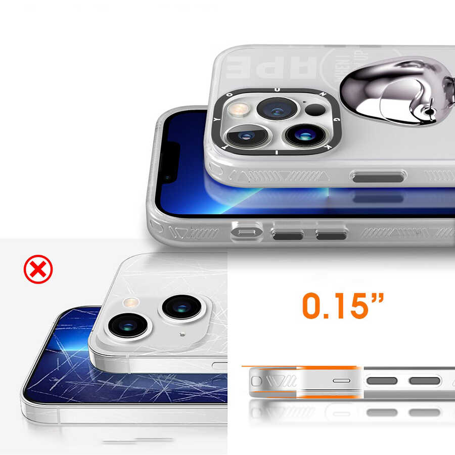 Apple iPhone 13 Pro Uyumlu Kılıf YoungKit Klasik Serisi Kapak - 9