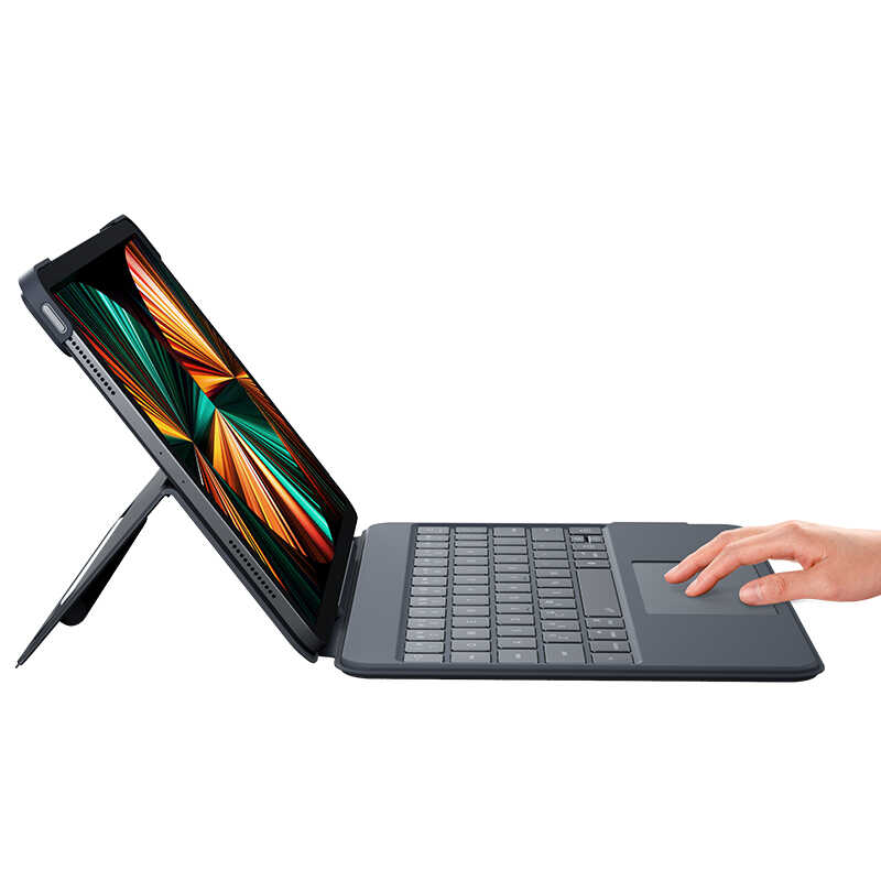 Apple iPad Pro 11 2022 M2 Uyumlu Benks KB01 Kablosuz Klavyeli Kılıf - 6
